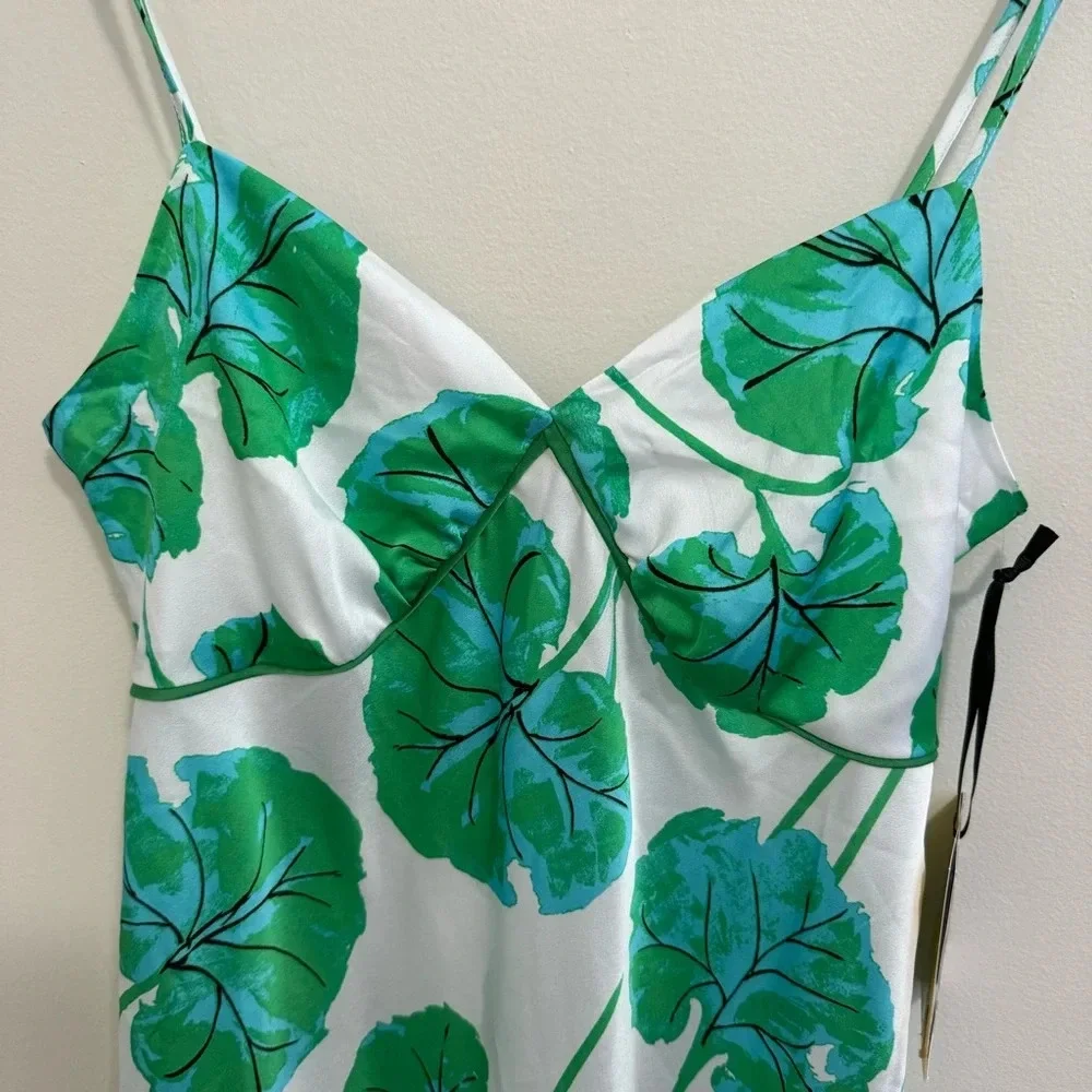 Diane Von Furstenburg X Target NWT Geranium Slip Dress